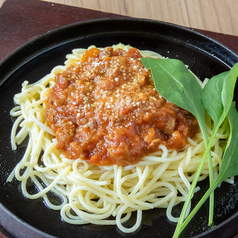 鉄板ミートソーススパゲティ ※スープ・サラダ付き