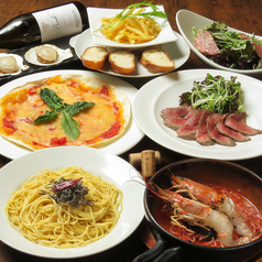 チーズ&海老専門店 裏千葉シュリンプのコース写真