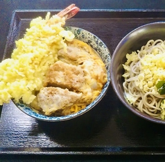 海老ヒレカツ丼セット