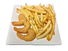 エビフリッター＆ポテト