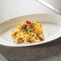 【タリオリーニ】ポルチーニとマッシュルームのペペロンチーノ