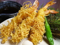料理メニュー写真 海老の湯葉天ぷら盛り合わせ