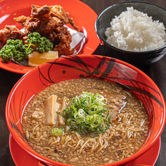 麺 餃 揚 GA KUのおすすめランチ3