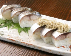 鯖の棒寿司