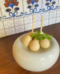 うずらの玉子のスパイスピクルス