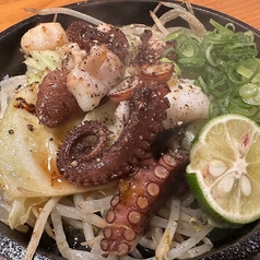 地物たこぶつ刺/地物たこバター醤油/地物たこ天