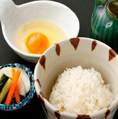 美栄卵の卵かけご飯