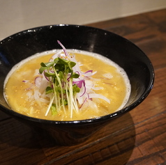 鶏白湯煮干しラーメン
