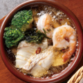 料理メニュー写真&nbsp;高知県産 黒潮真鯛と海老のアヒージョ