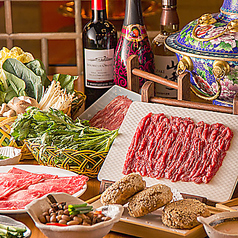 東来順のコース写真