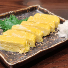 金色のスープを使った だし巻き玉子
