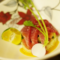 日替わりの多彩なお料理