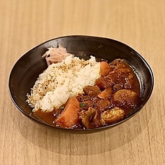 もつ煮込みミニカレー