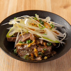 牛タンネギまみれ