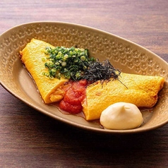 明太子オムレツ