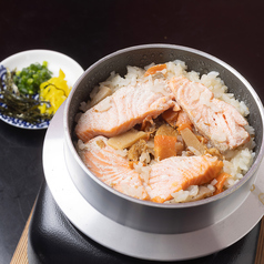 鮭釜飯