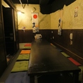 20から70名様までご相談承ります。お部屋は全て半個室になります。