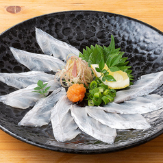 太刀魚 薄造り