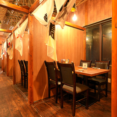 【川崎駅1分の鶏料理専門店】お履き物を脱がずに気軽に使える！中規模宴会から大人数宴会まで様々なシーンでご利用下さい。