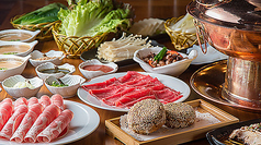 東来順のコース写真