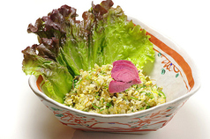 おじゃこと志ば漬けの玉チャーハン
