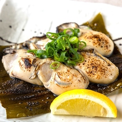 牡蠣の昆布焼き