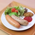 料理メニュー写真&nbsp;ソーセージ2種盛り合わせ　ハーブ&プレーン