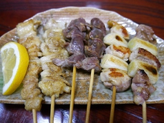 焼き鳥盛り合わせ６本