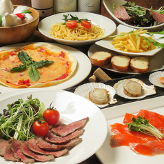 チーズ&海老専門店 裏千葉シュリンプのコース写真