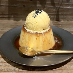 安納芋のアイスプリン