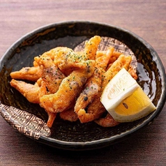 甘海老の唐揚げ