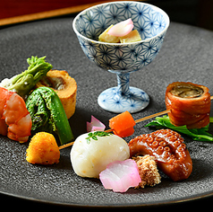 【四季】全10品/前菜/御しのぎ/椀物/お造り/焼物/蒸物/揚物/料理長おすすめの一品/食事/デザート
