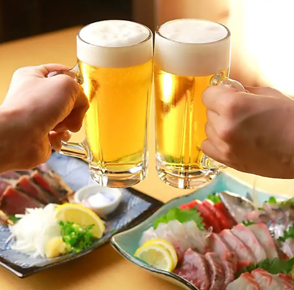 『原価酒場 元祖わら屋』の店名の通り、お料理を除き全てのドリンクメニューを仕入れ原価でご提供！