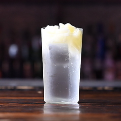 炭酸氷のレモンサワー