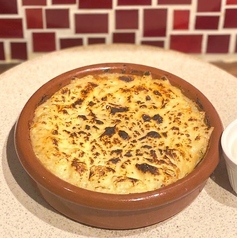 トマト味噌餃子のシェパードパイ風
