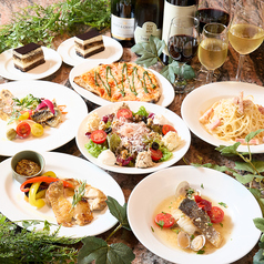 Albergo Caffe Michelangelo アルベルゴ カフェ ミケランジェロのコース写真