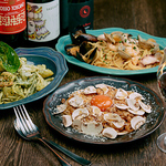 イタリアで修行した料理人が監修する本格イタリアンをお楽しみいただけます。　梅田　イタリアン