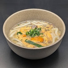 すじ玉うどん ハーフサイズ