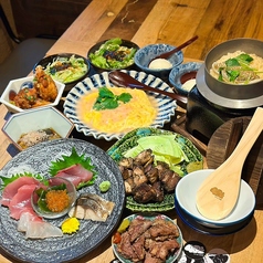 フォーピース食堂のコース写真