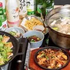 韓国Dining タッカンマリ研究所のコース写真
