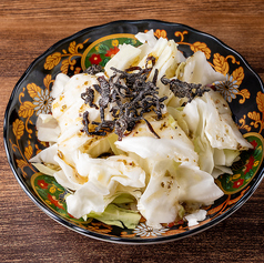 塩昆布キャベツ