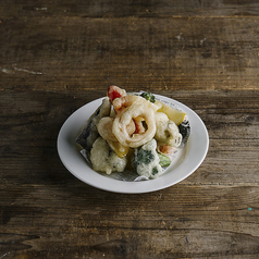 魚介と野菜のフリット
