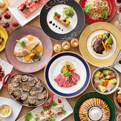 京都新阪急ホテル レストラン ブールヴァールのコース写真