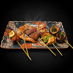 おまかせ串焼き5種盛り