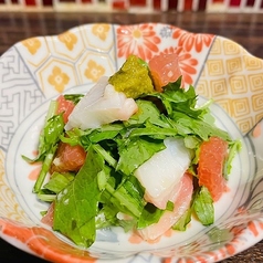 日光湯葉とタコの発酵セビーチェ