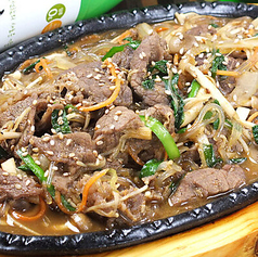 牛肉 鉄板プルコギ