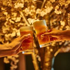 充実した飲み放題メニュー全50種類！