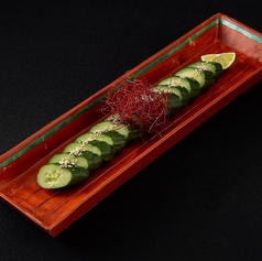 胡瓜の一本漬け