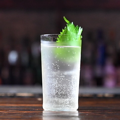 美味しそうな紫蘇サワー