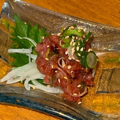 マグロのなめろう~柚子胡椒風味~
